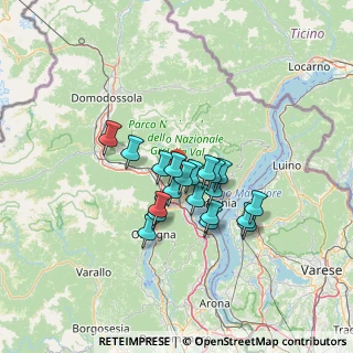Mappa Via Ompio, 28802 Mergozzo VB, Italia (9.864)