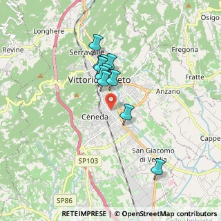 Mappa 31029 Vittorio Veneto TV, Italia (1.37818)