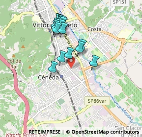 Mappa 31029 Vittorio Veneto TV, Italia (0.8555)
