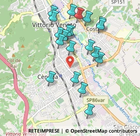 Mappa 31029 Vittorio Veneto TV, Italia (0.922)