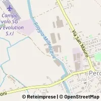 Kaart Pavia di Udine