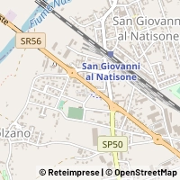 Map San Giovanni al Natisone