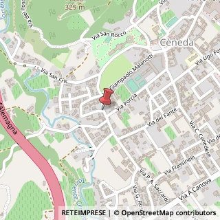 Mappa Via Vittorio Alfieri,  2, 31029 Vittorio Veneto, Treviso (Veneto)