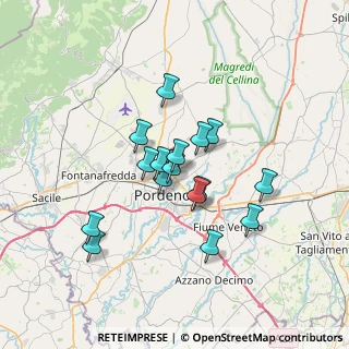 Mappa Via Alessandro Volta, 33170 Pordenone PN, Italia (5.32438)