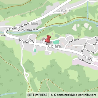 Mappa Via Tortola, 28, 24020 Colere, Bergamo (Lombardia)