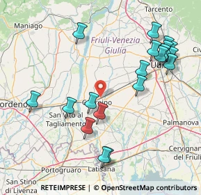 Mappa Via Domenico Scolari, 33033 Codroipo UD, Italia (17.85)