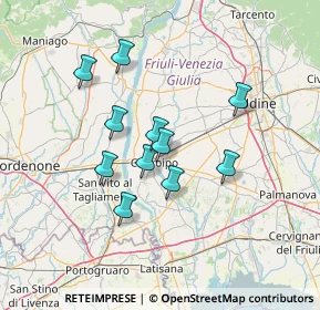 Mappa Via Domenico Scolari, 33033 Codroipo UD, Italia (11.27636)