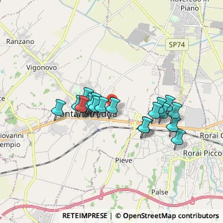 Mappa Via Maroncelli, 33074 Fontanafredda PN, Italia (1.471)