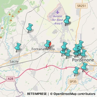Mappa Via Maroncelli, 33074 Fontanafredda PN, Italia (4.634)
