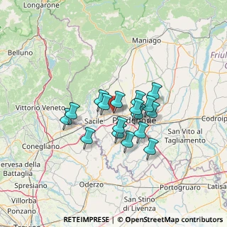 Mappa Via Maroncelli, 33074 Fontanafredda PN, Italia (9.55235)