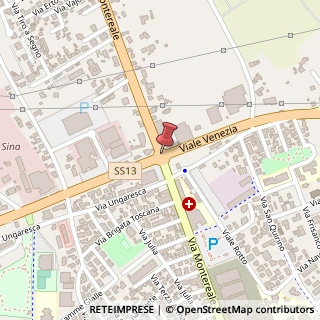 Mappa Via Montereale, 33170 Pordenone, Pordenone (Friuli-Venezia Giulia)
