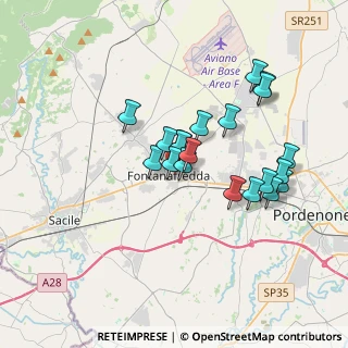 Mappa Via Don P. della Toffola, 33074 Fontanafredda PN, Italia (3.0125)
