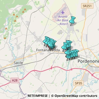 Mappa Via Don P. della Toffola, 33074 Fontanafredda PN, Italia (2.37333)
