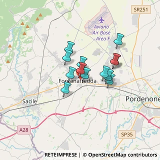 Mappa Via Don P. della Toffola, 33074 Fontanafredda PN, Italia (2.37538)