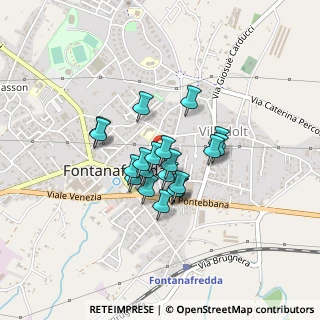 Mappa Via Don P. della Toffola, 33074 Fontanafredda PN, Italia (0.282)