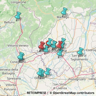 Mappa Via Don P. della Toffola, 33074 Fontanafredda PN, Italia (13.76556)