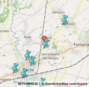 Mappa Via Pedrada, 33074 Fontanafredda PN, Italia (3.40167)