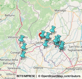 Mappa Via Pedrada, 33074 Fontanafredda PN, Italia (11.35923)