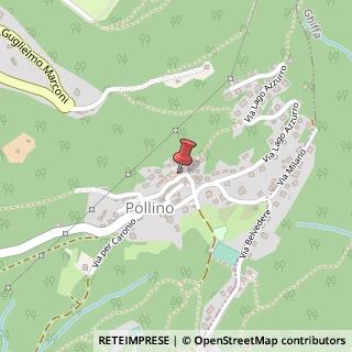 Mappa Via al Sasso, 1, 28818 Pollino VB, Italia, 28818 Premeno, Verbano-Cusio-Ossola (Piemonte)