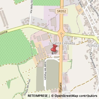 Mappa Via dei Platani, 2, 33050 Santa Maria la Longa, Udine (Friuli-Venezia Giulia)