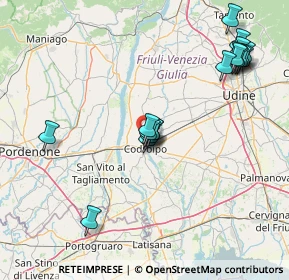 Mappa SP99, 33033 Codroipo UD, Italia (16.56)