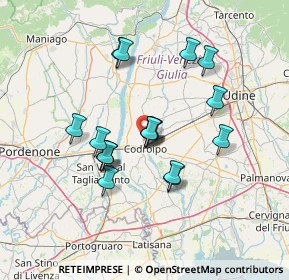 Mappa SP99, 33033 Codroipo UD, Italia (11.49944)
