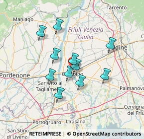 Mappa SP99, 33033 Codroipo UD, Italia (10.98636)