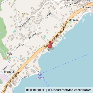 Mappa SS340, 73, 22016 Tremezzina, Como (Lombardia)