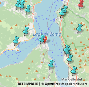 Mappa 22021 Bellagio CO, Italia (5.505)