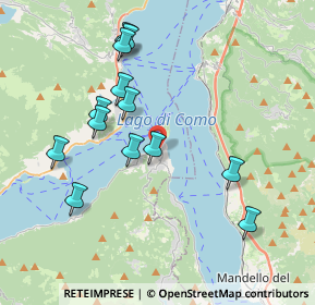 Mappa 22021 Bellagio CO, Italia (3.78308)