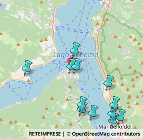 Mappa 22021 Bellagio CO, Italia (4.66833)