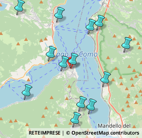 Mappa 22021 Bellagio CO, Italia (4.50231)