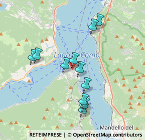 Mappa 22021 Bellagio CO, Italia (3.33455)