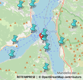 Mappa 22021 Bellagio CO, Italia (4.21818)