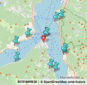 Mappa 22021 Bellagio CO, Italia (3.95545)