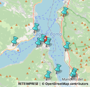 Mappa 22021 Bellagio CO, Italia (4.30273)