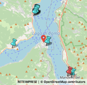 Mappa 22021 Bellagio CO, Italia (5.0525)