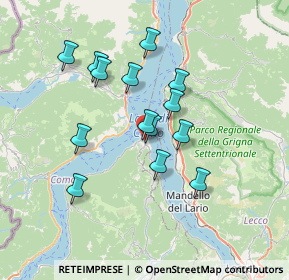 Mappa 22021 Bellagio CO, Italia (6.02143)