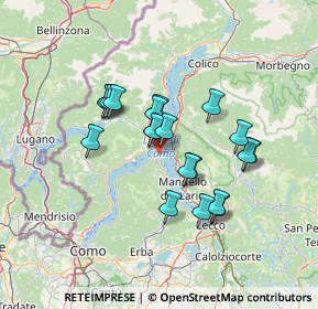 Mappa 22021 Bellagio CO, Italia (10.919)