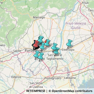 Mappa Via Murlis, 33080 Zoppola PN, Italia (8.919)