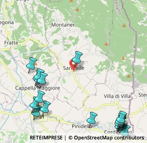 Mappa Via Vendramin, 31026 Sarmede TV, Italia (3.012)