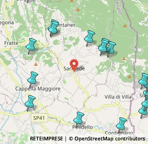 Mappa Via Vendramin, 31026 Sarmede TV, Italia (3.2105)