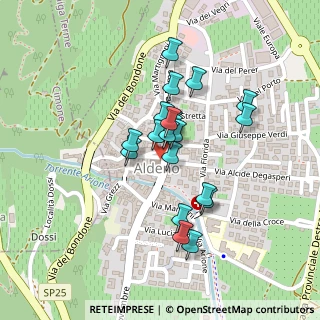 Mappa Piazza C. Battisti, 38060 Aldeno TN, Italia (0.17)
