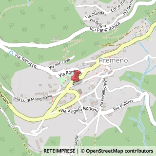 Mappa Via Regina Elena, 2, 28818 Premeno, Verbano-Cusio-Ossola (Piemonte)