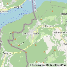 Mappa Alta Valle Intelvi