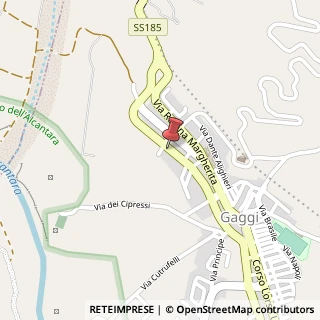 Mappa Viale Enrico Berlinguer, 8, 98030 Gaggi ME, Italia,  Gaggi, Messina (Sicilia)