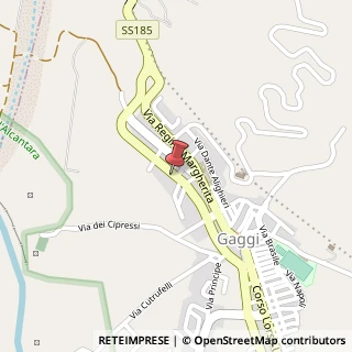 Mappa Viale Enrico Berlinguer, 40, 98030 Gaggi, Messina (Sicilia)