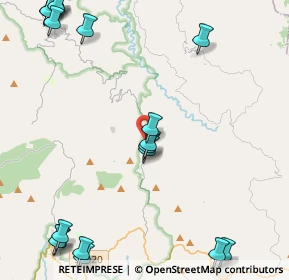 Mappa Via del Castagno, 90010 Geraci Siculo PA, Italia (7.1125)