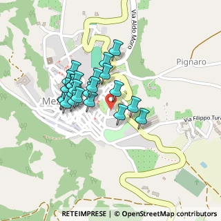 Mappa Via Monsignor Onofrio Trippodo, 90030 Mezzojuso PA, Italia (0.19917)