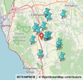 Mappa Località Pieve Vecchia, 56040 Orciano Pisano PI, Italia (5.954)